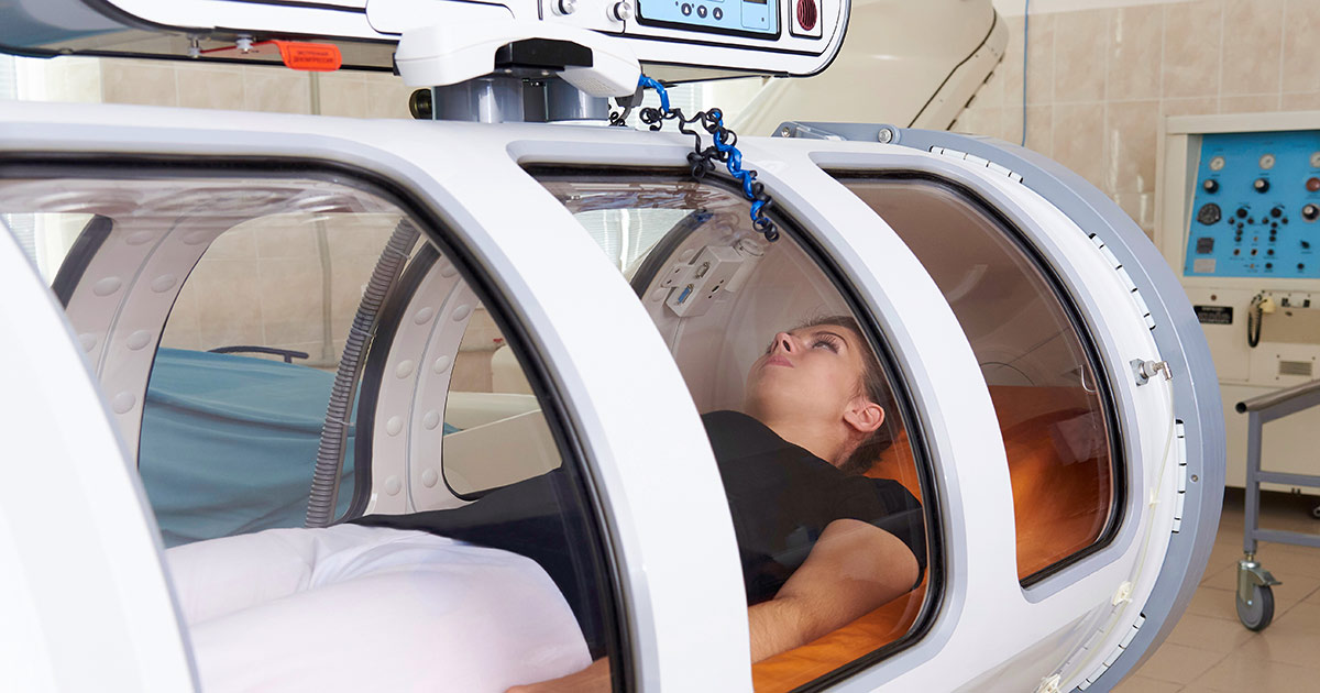 hyperbaric oxygen therapy